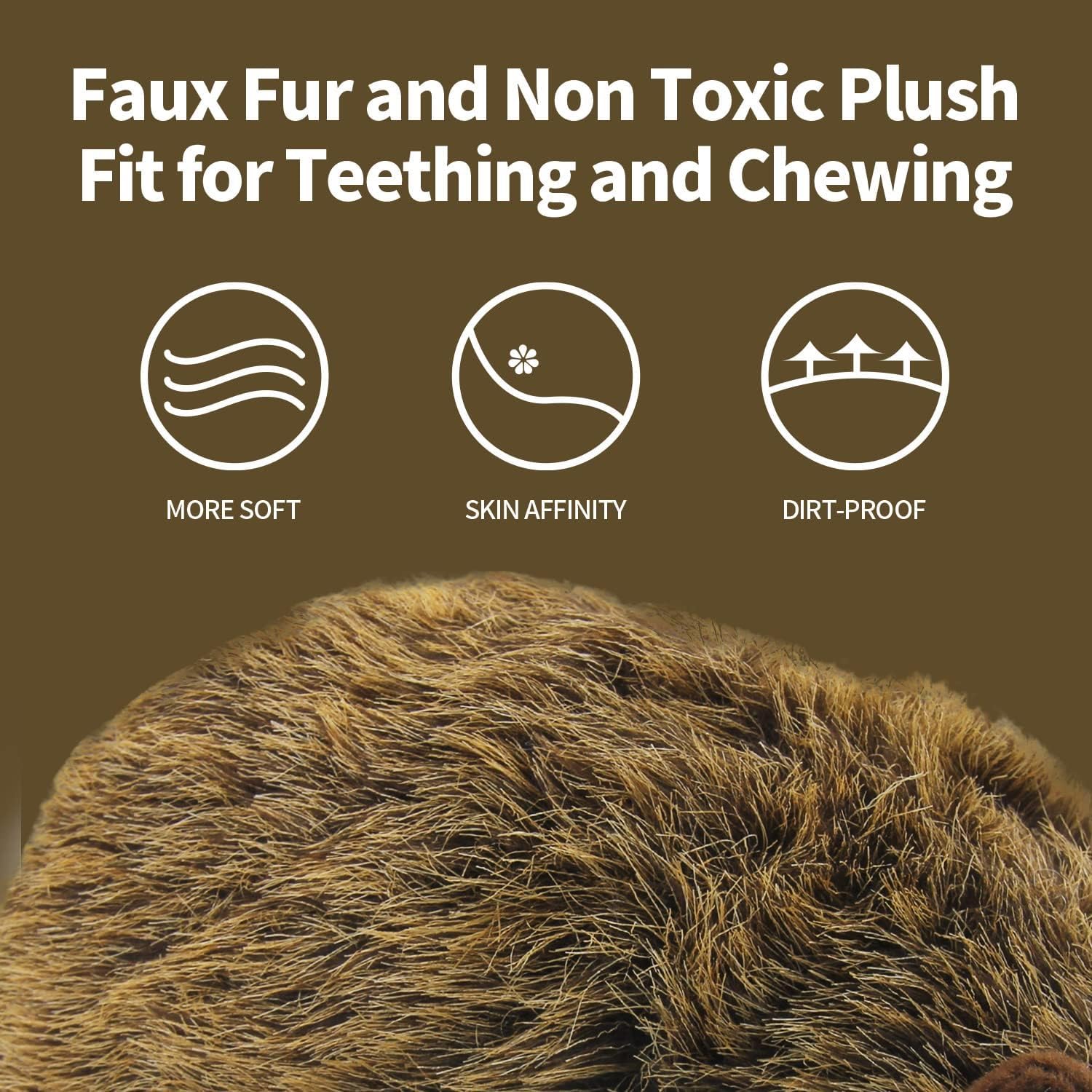 Classic - Dog Toys - Squeaky Dog Hedgehog Toys for Dogs