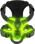 Light-Up LED Dog Harness – Rechargeable No-Pull Vest for Night Walking
