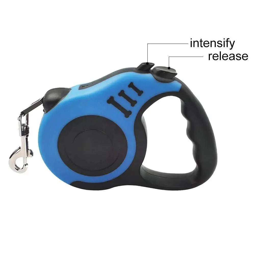 Durable Automatic Retractable Dog No Tangle Comfortable Grip Pet Leash Walking Running Cute Easy Control Leashes Pet Products